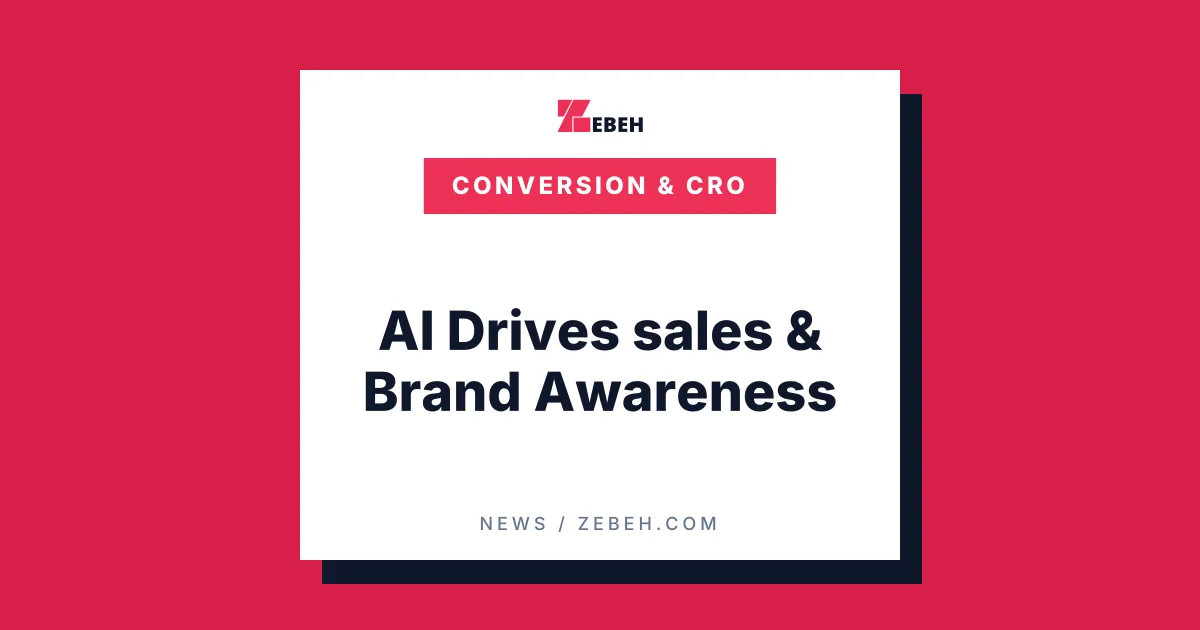 AI Drives sales & Brand Awareness