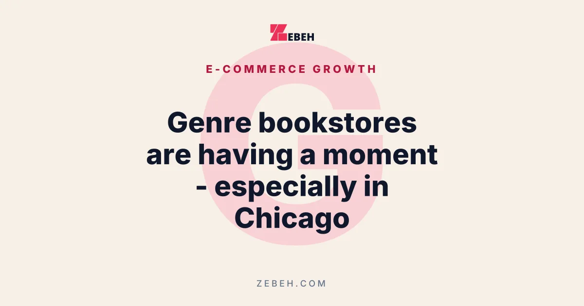 Genre bookstores are having a moment - especially in Chicago