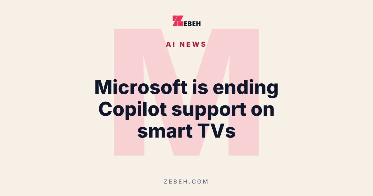 Microsoft is ending Copilot support on smart TVs