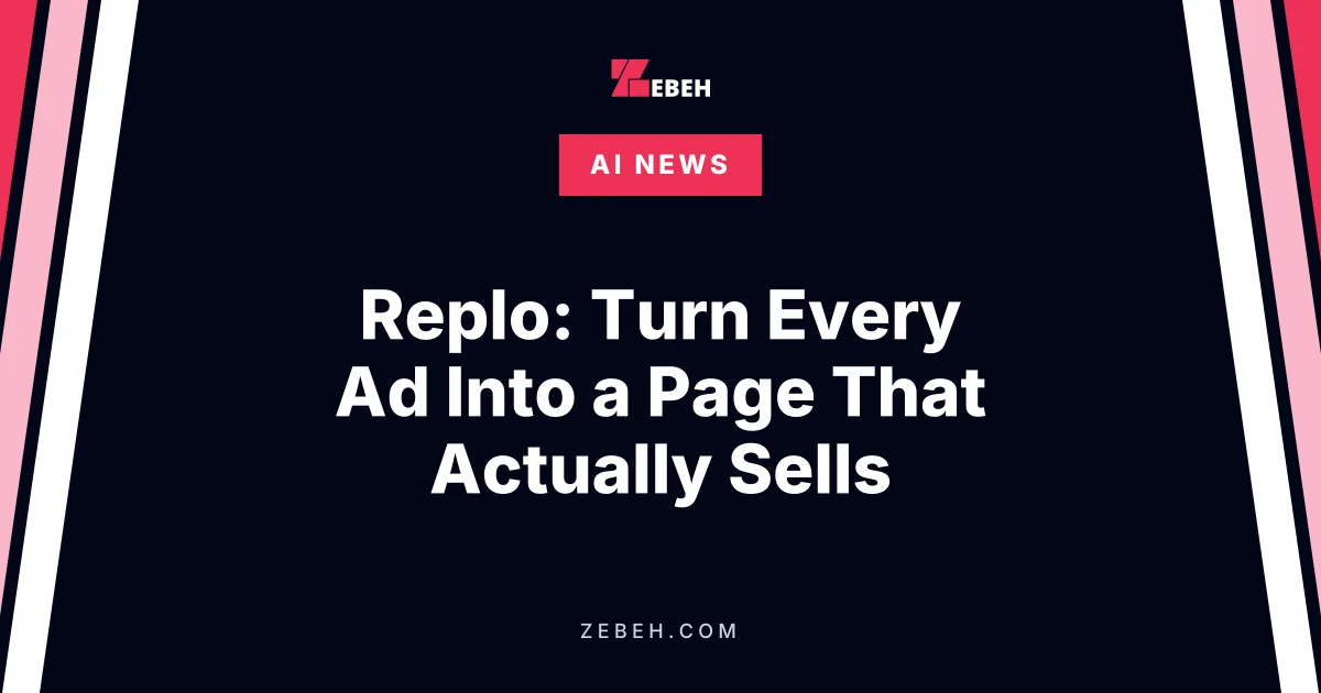 Replo: Turn Every Ad Into a Page That Actually Sells