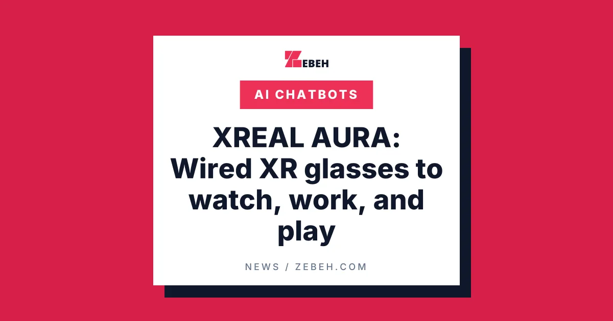 XREAL AURA: Wired XR glasses to watch, work, and play