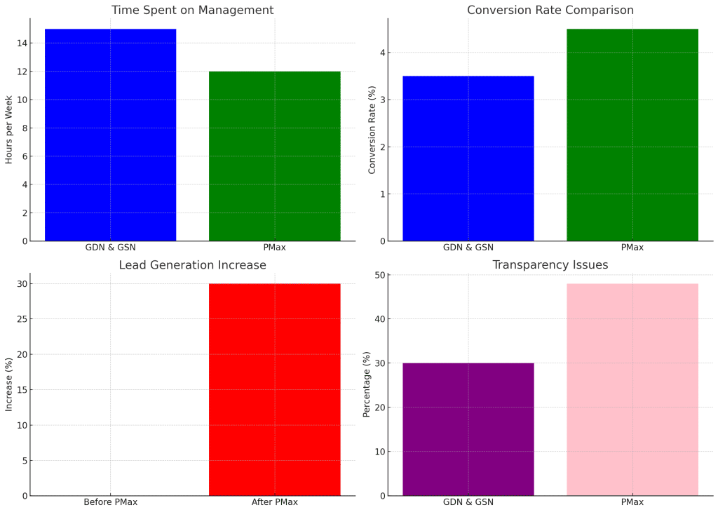 Google Ads Campaign Performance Before PMax